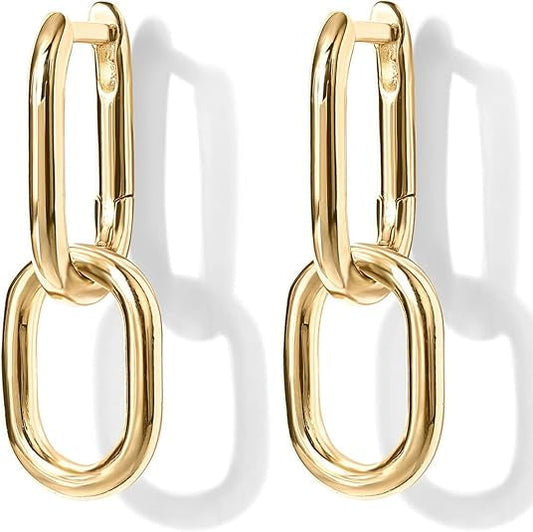 Zahara Hoop Earrings | Gold