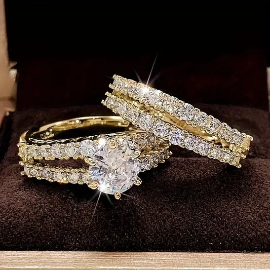 Eternal Love Ring Set | Gold