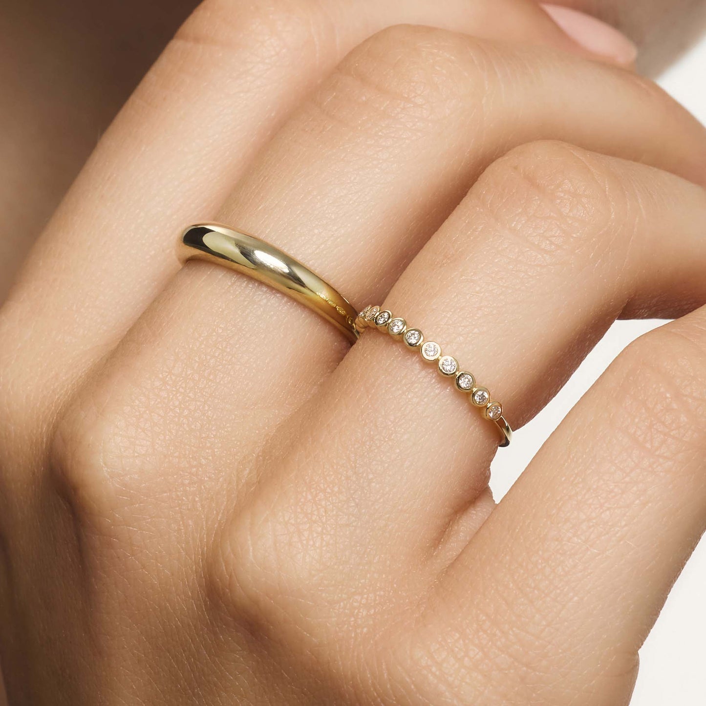 Elegant Dome Ring | Gold