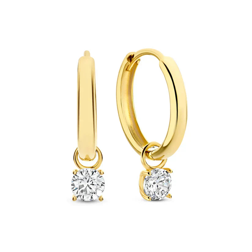 Moon Tears Earrings Set | Gold